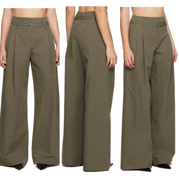Prozena Schouler Khaki Proenza Schouler WhiteLabel Trousers NO OFFERS CONSIDERED
